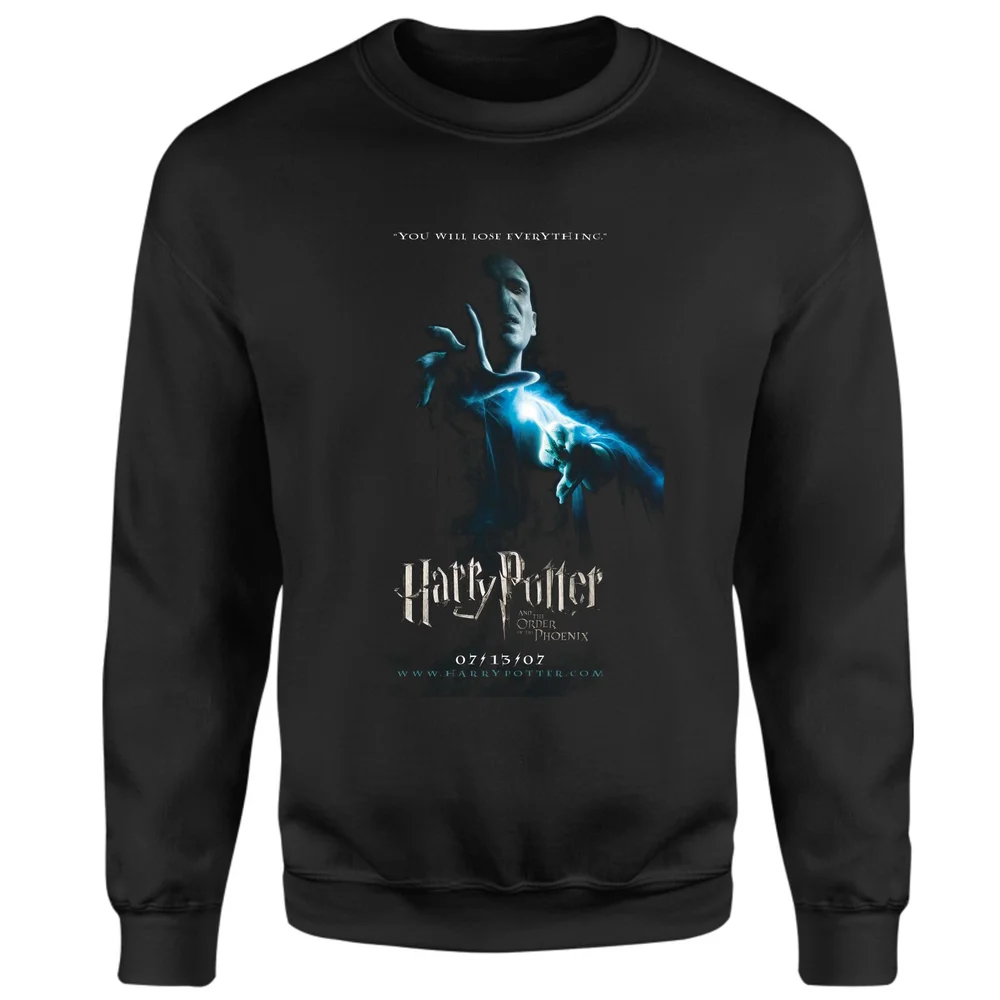 Harry Potter Order Of The Phoenix Sweatshirt - Black - S Image 1