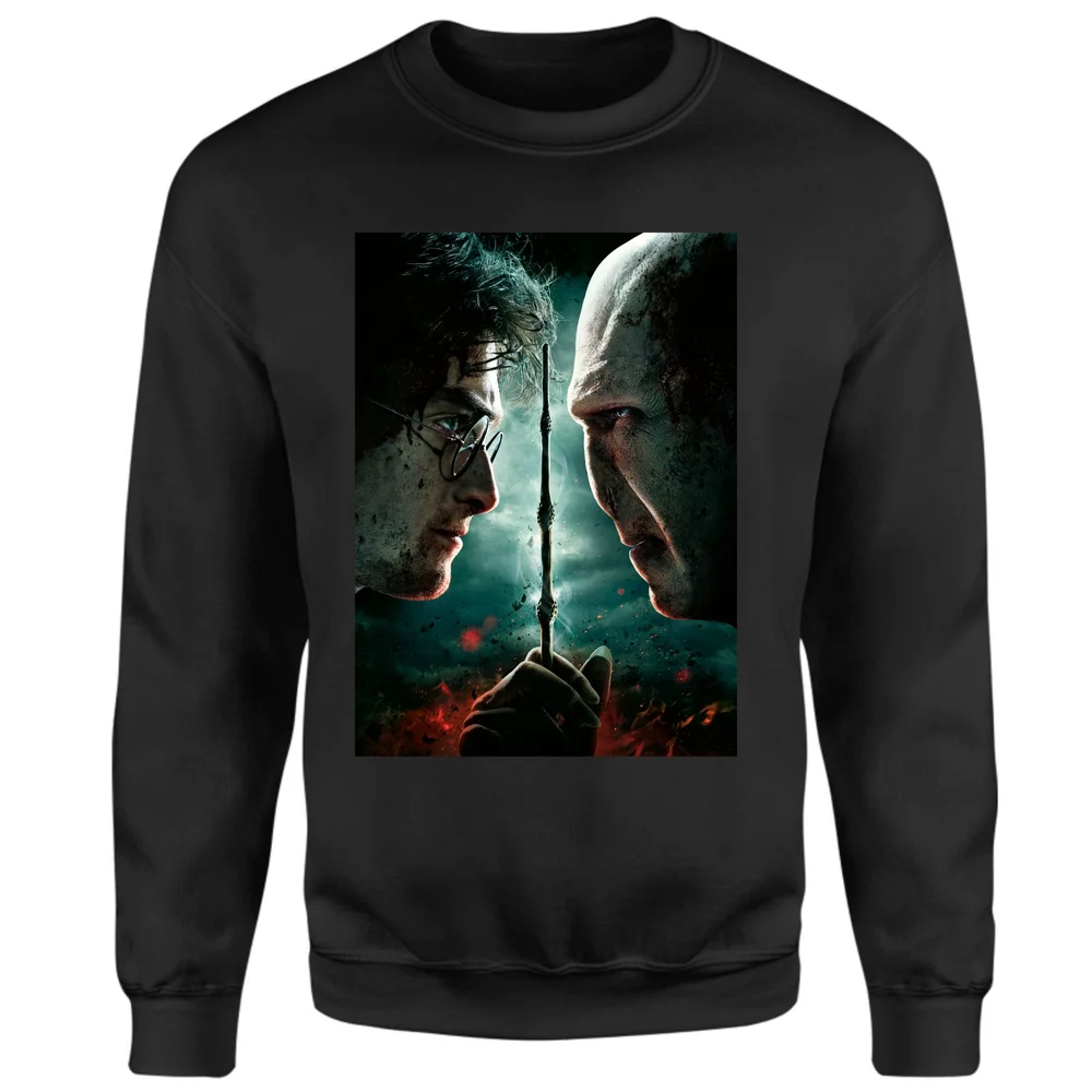 Harry Potter Deathly Hallows - Part 2 Sweatshirt - Black - XS Image 1