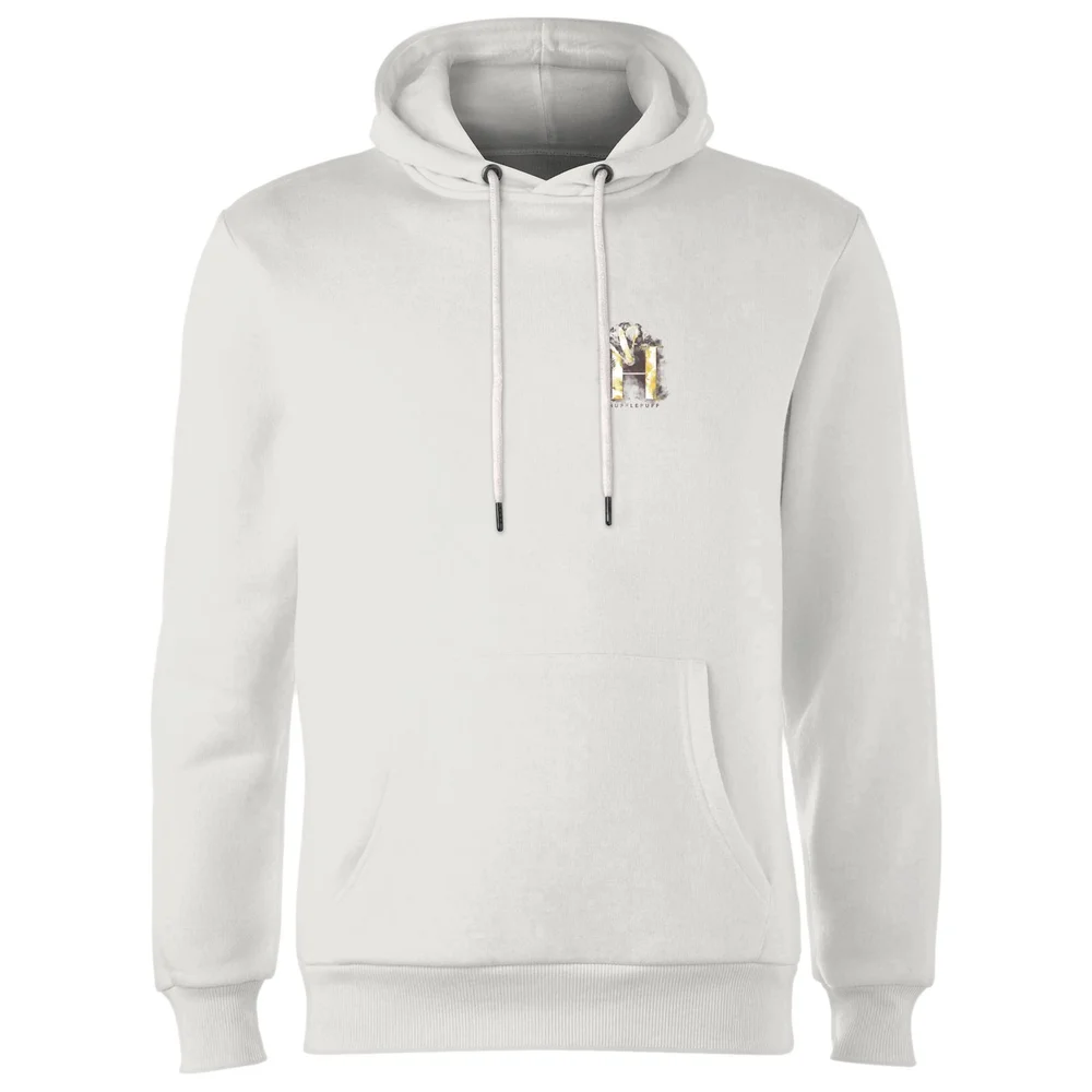Sweat à capuche Harry potter Poufsouffle - Blanc - S Image 1
