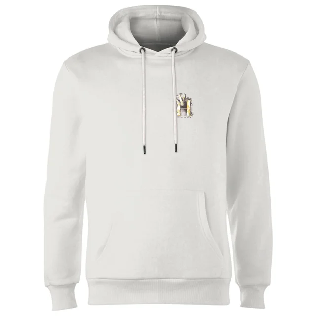 Sweat à capuche Harry potter Poufsouffle - Blanc