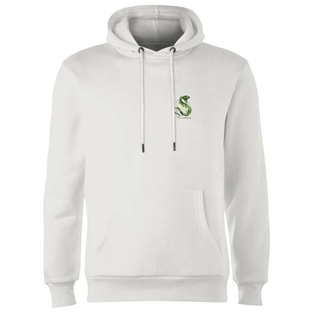 Sweat à capuche Harry Potter Serpentard - Blanc