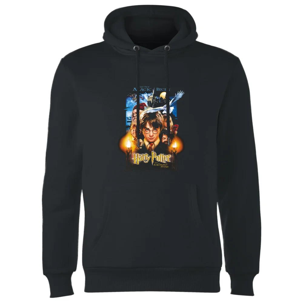 Harry Potter The Sorcerer's Stone Hoodie - Black - S Image 1