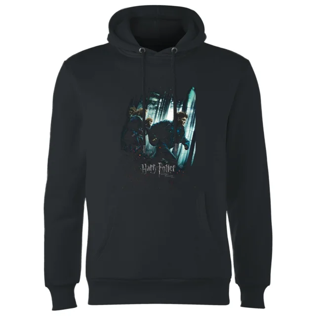 Harry Potter Deathly Hallows Part 1 Hoodie - Black