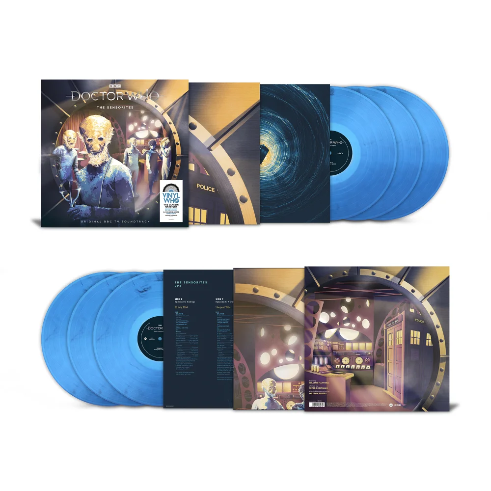 Coffret Vinyles Doctor Who - The Sensorites (140g Sense-Sphere Marble Vinyl) Image 1