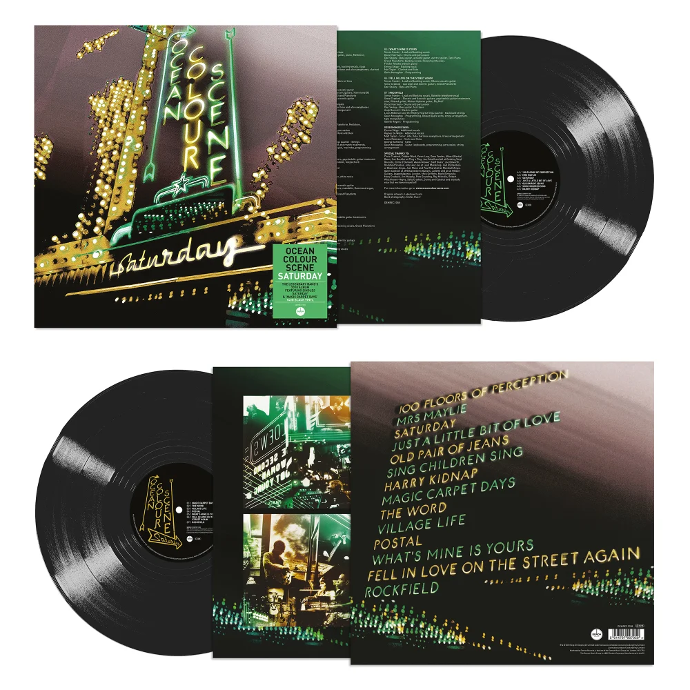 Ocean Colour Scene - Saturday (140g Black Vinyl) Image 1