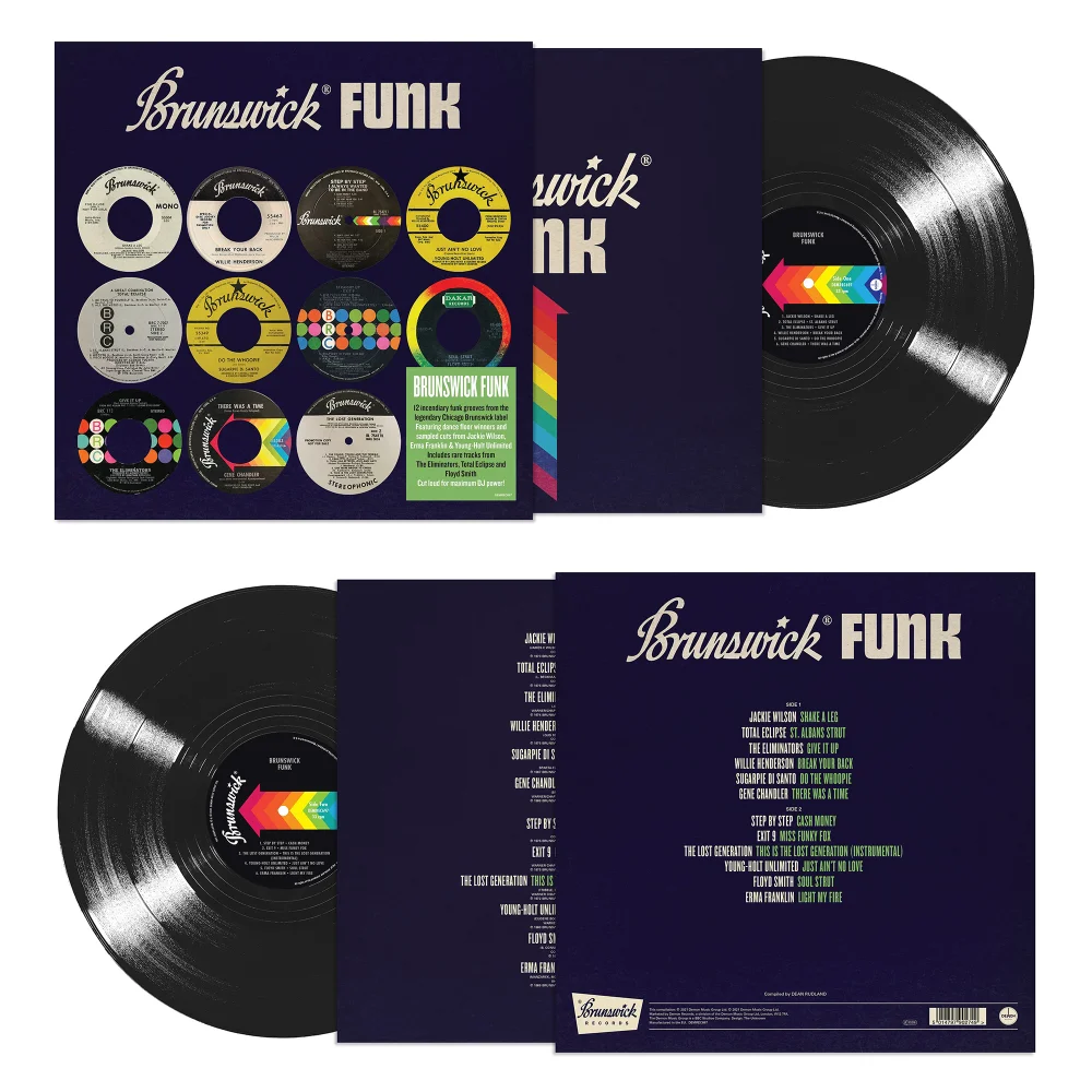 Various Artists - Brunswick Funk (140g Black Vinyl) Image 1