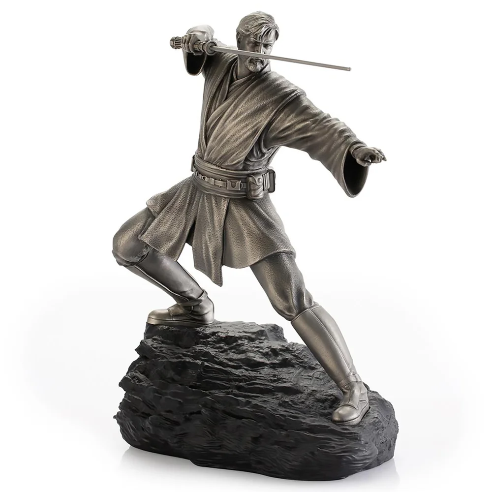 Royal Selangor Limited Edition Star Wars Obi Wan Pewter Figure (1500 Pieces Worldwide) Image 1