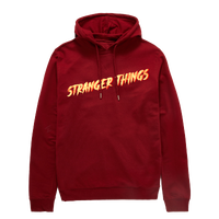 Hoodie Logo Stranger Things - Bordeaux
