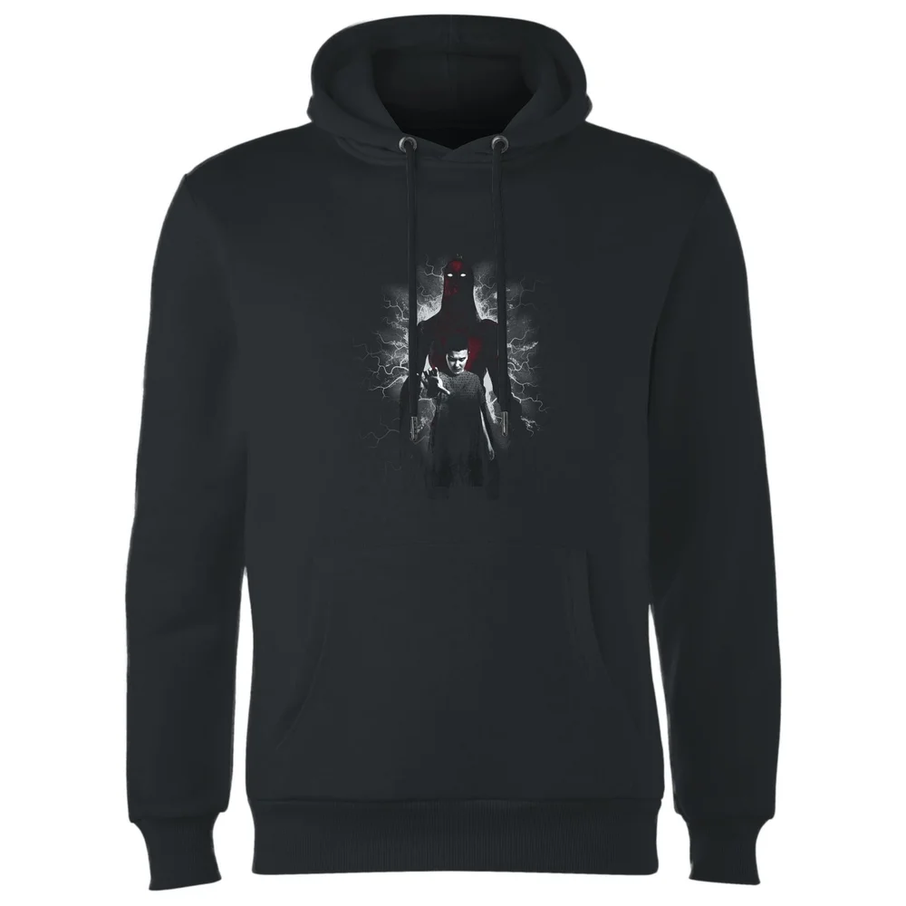 Hoodie Stranger Things Eleven & Vecna - Noir - S Image 1