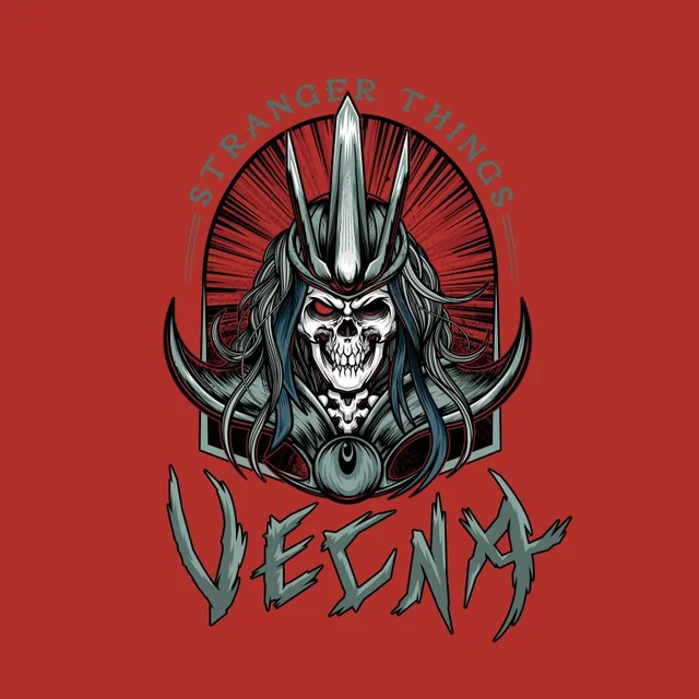 T-shirt Unisexe Stranger Things Vecna - Rouge