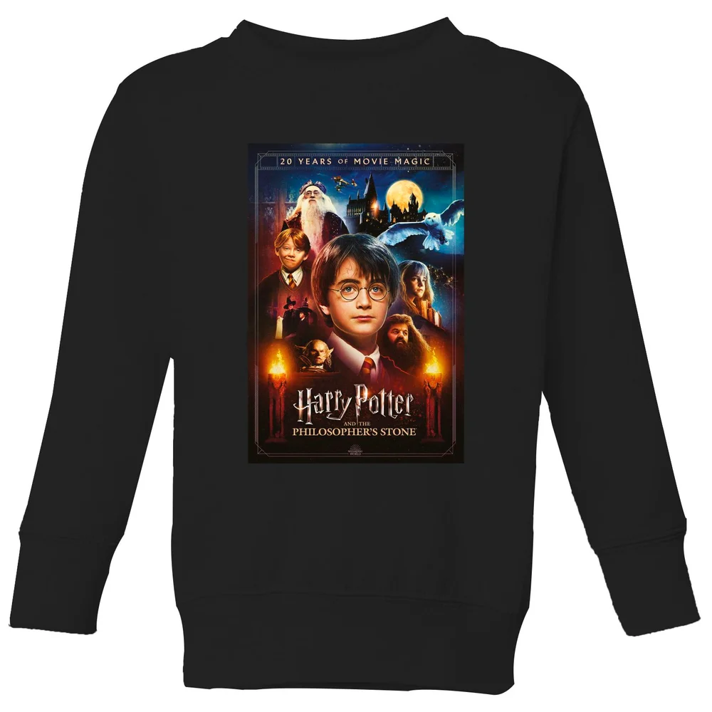 Harry Potter Philosopher's Stone Kids' Sweatshirt - Black - 3-4 ans Image 1