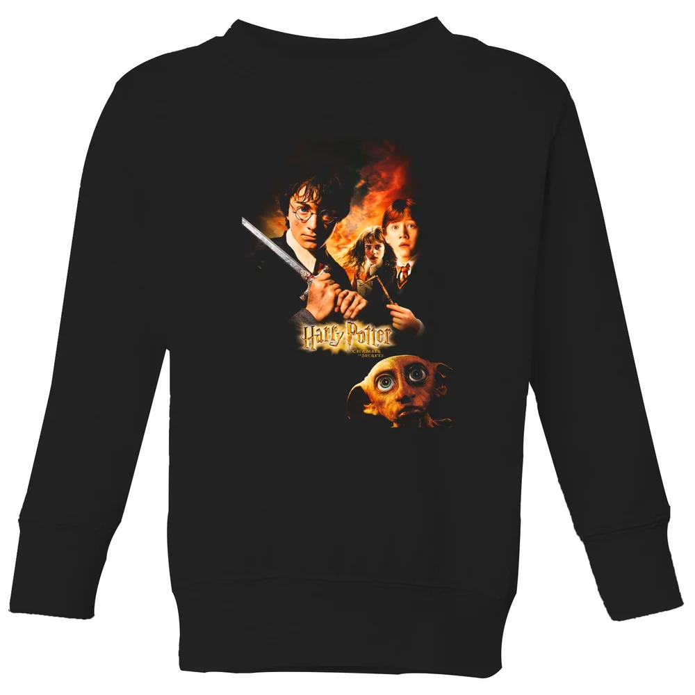 Harry Potter Chamber Of Secrets Kids' Sweatshirt - Black - 3-4 ans Image 1