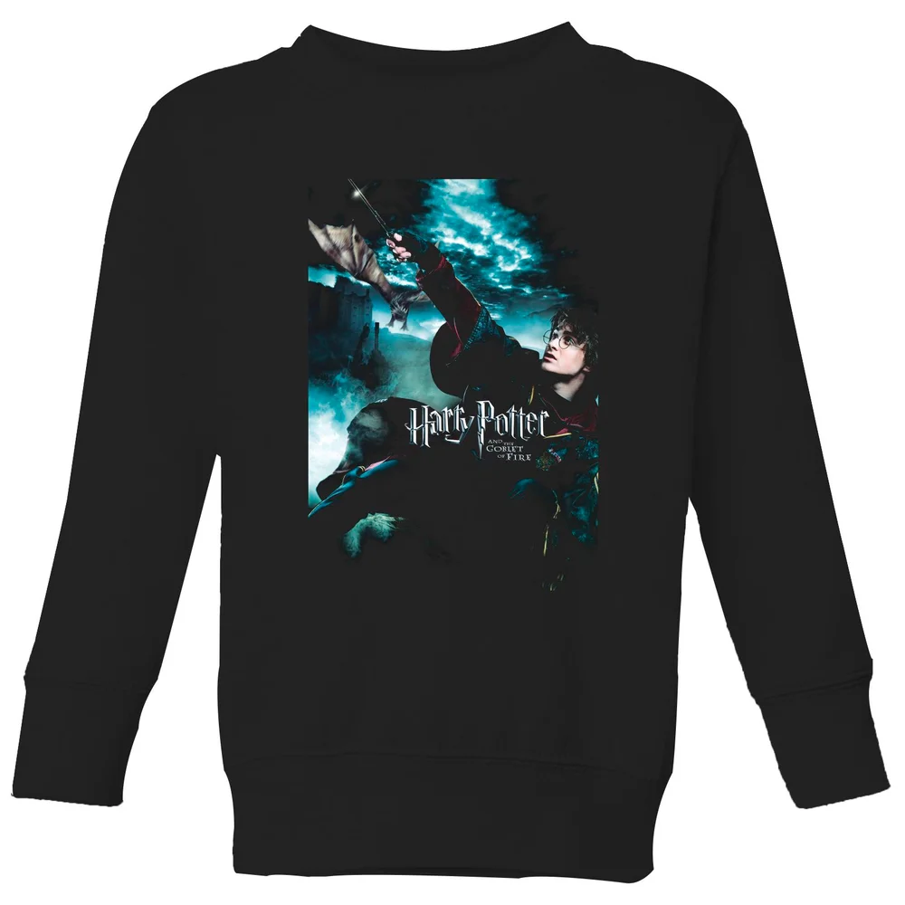 Harry Potter Goblet Of Fire Kids' Sweatshirt - Black - 3-4 ans Image 1