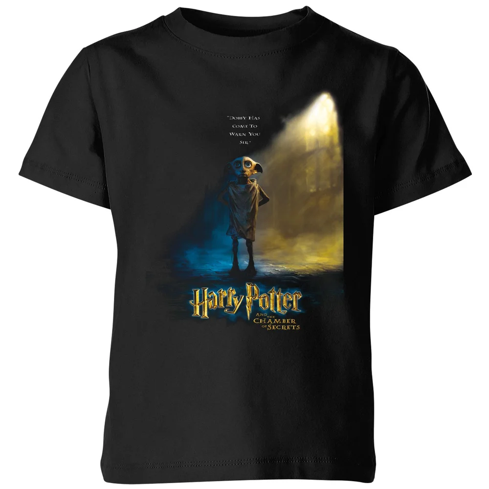 Harry Potter Chamber Of Secrets - Dobby Kids' T-Shirt - Black - 3-4 ans Image 1