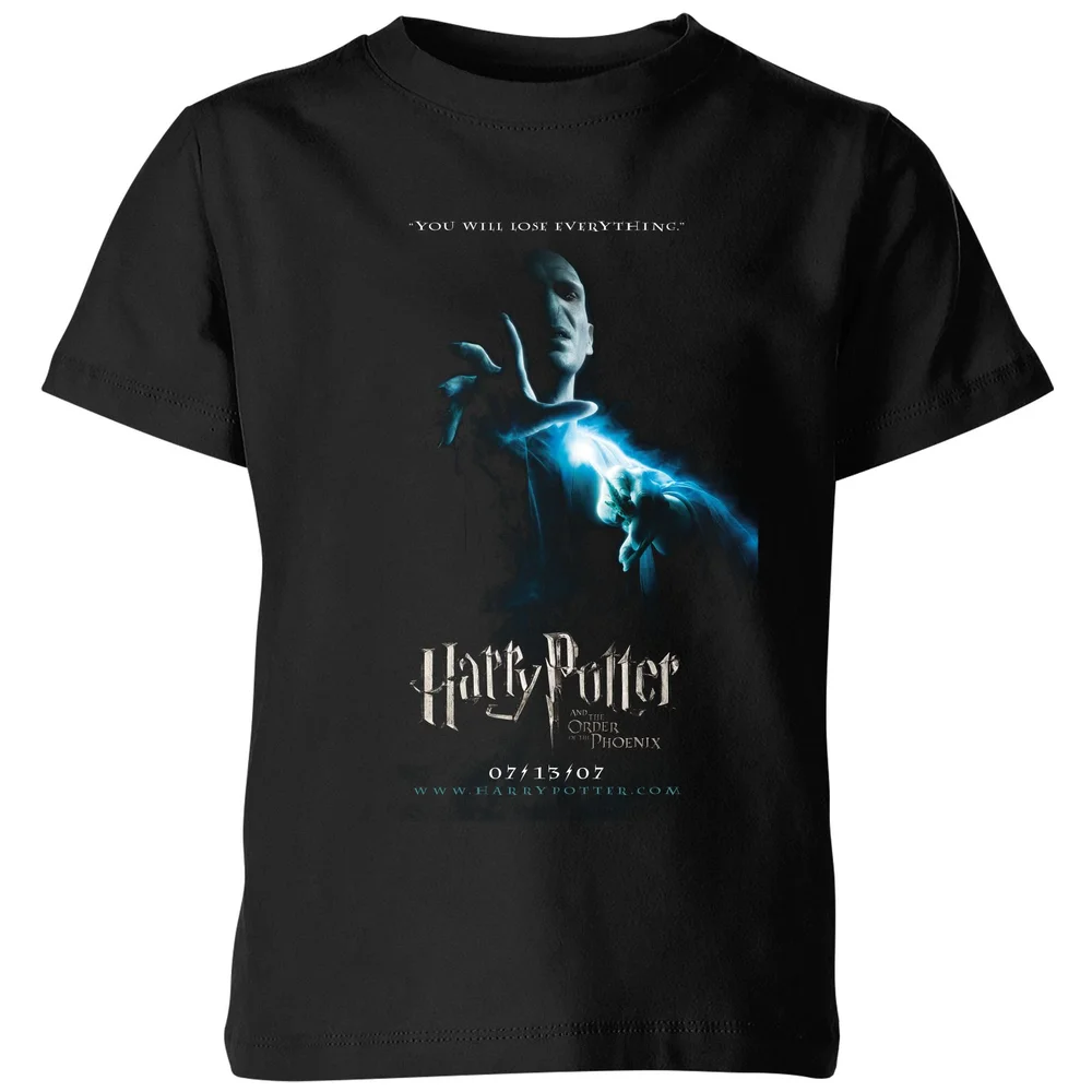 Harry Potter Order Of The Phoenix Kids' T-Shirt - Black - 3-4 ans Image 1