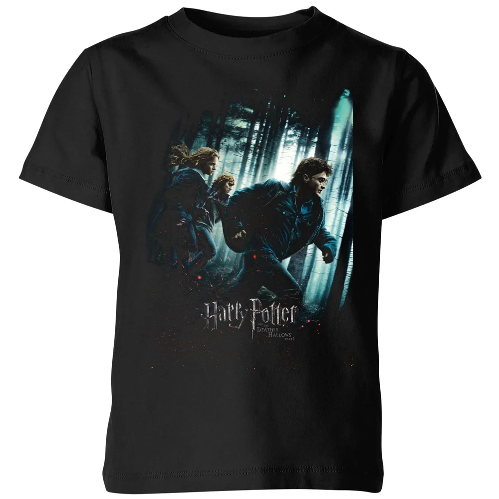 Harry Potter Deathly Hallows Part 1 Kids' T-Shirt - Black - 3-4 ans Image 1