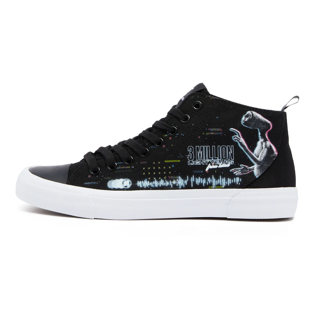 Akedo x E.T. The Extra Terrestrial Glitch High Top - Black - UK 10 / EU 44.5 / US Men's 10.5 / US Women's 12 Image 1