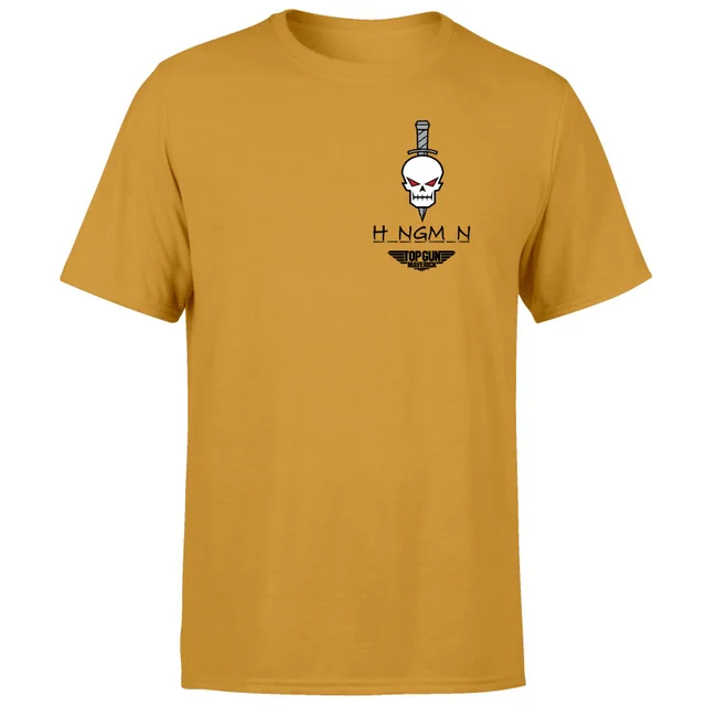 Top Gun Team Hangman Unisex T-Shirt - Mustard