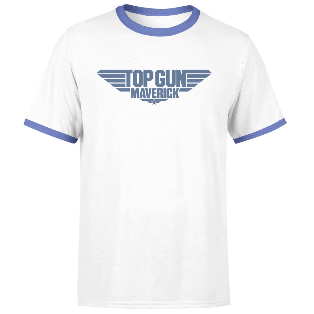 T-Shirt Top Gun Hard Deck Unisexe - Bleu Marine / Blanc - S Image 1