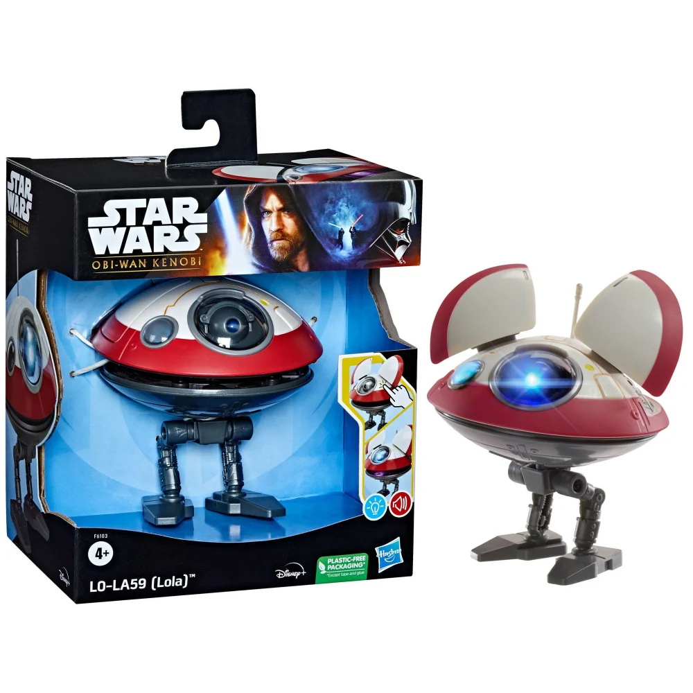 Hasbro Star Wars : Obi-Wan Kenobi Electronic Figure LO-LA59 (Lola) 13 cm Image 1