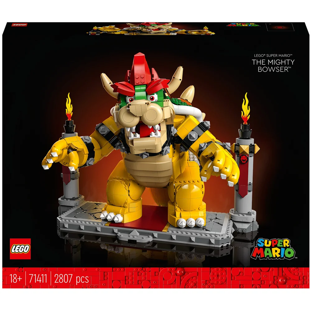 LEGO Super Mario Le Puissant Bowser, Figurine, Kit de Construction, Collection, Cadeau(71411) Image 1