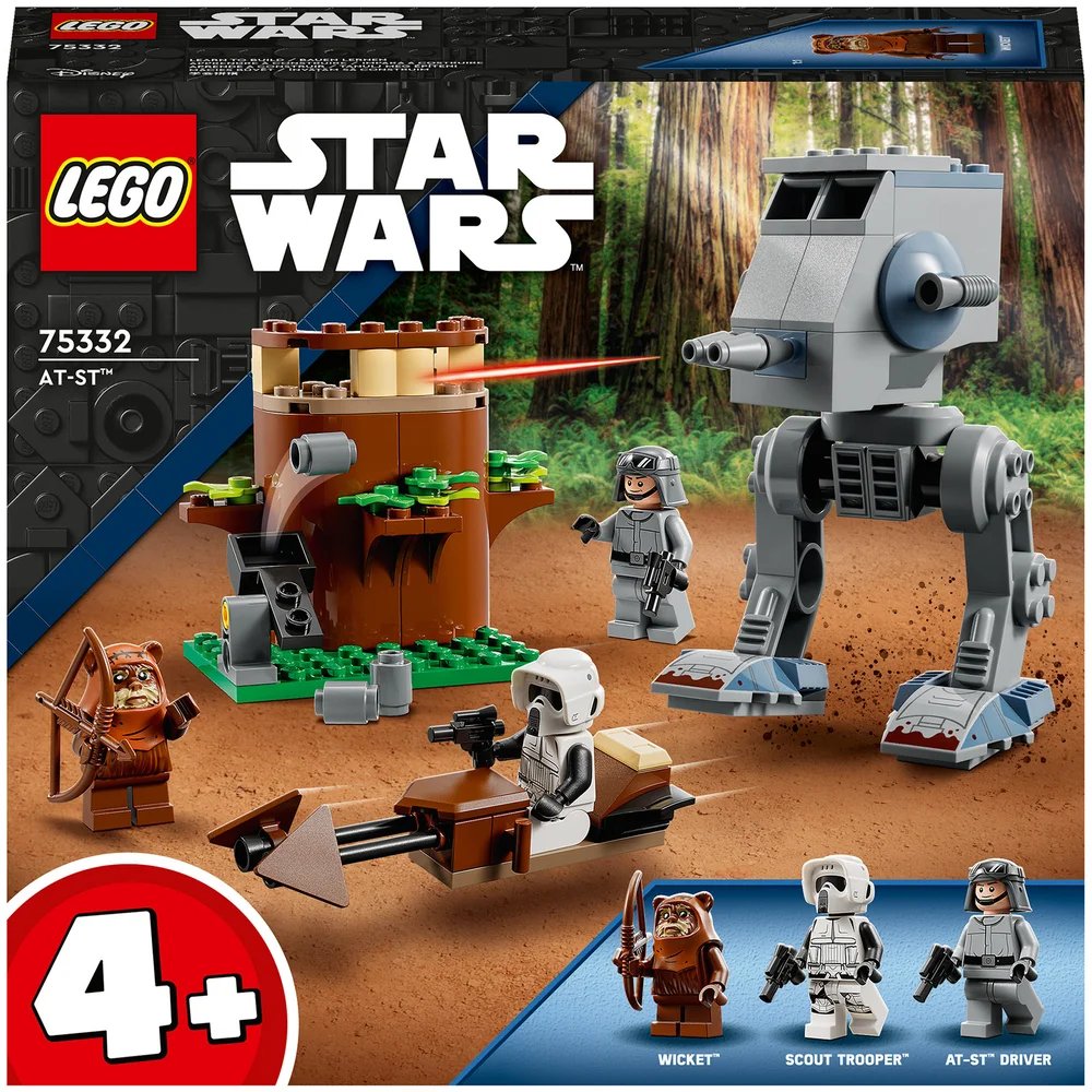 LEGO Star Wars: AT-ST, Jeu de Construction, Marcheur, avec Minifigurine Scout Trooper(75332) Image 1