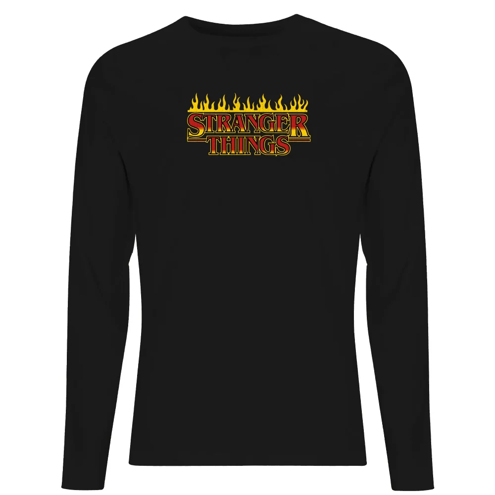 T-Shirt à Manches Longues Stranger Things Unisexe - Noir - S Image 1