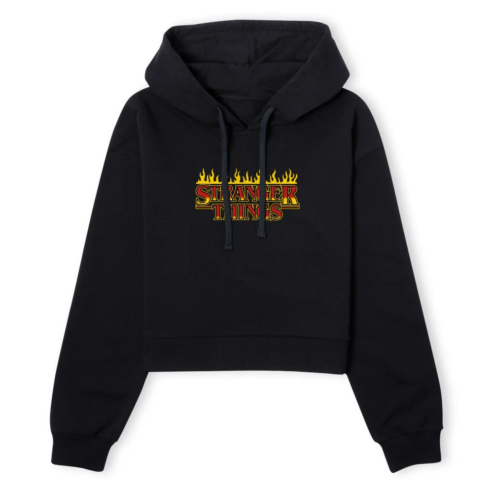 Sweat à capuche pour Femmes Stranger Things - Noir - XS Image 1