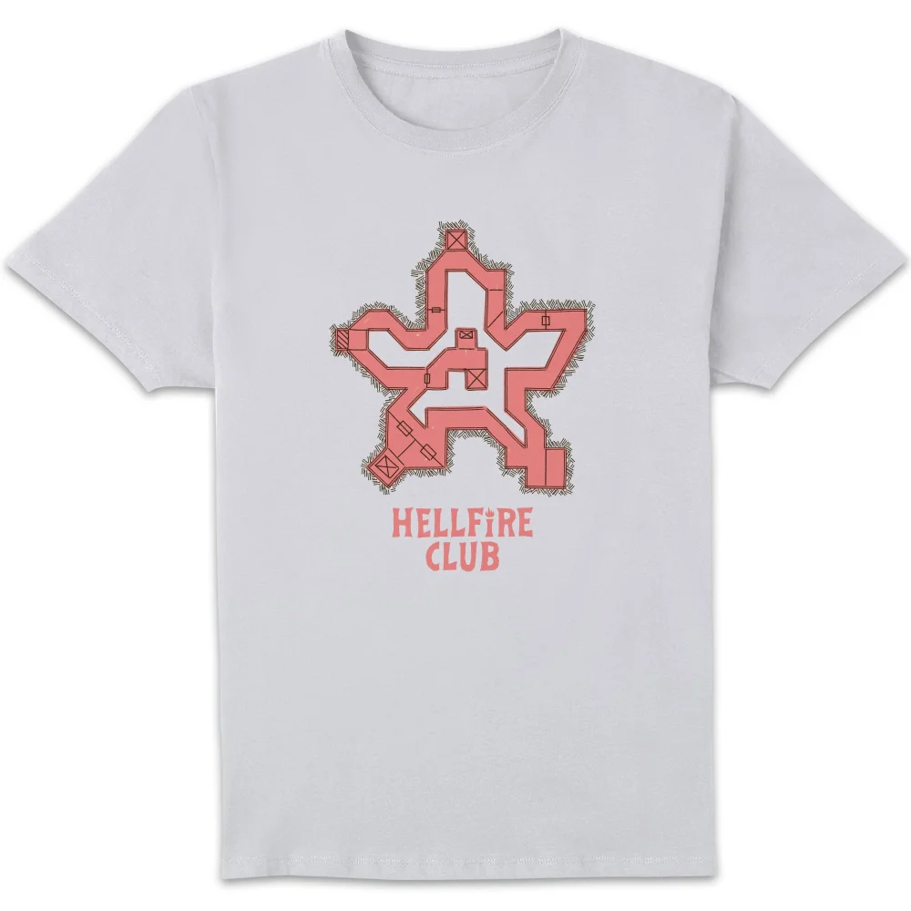 T-Shirt Stranger Things Unisexe - Blanc - S Image 1