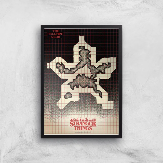 Impression d'art Stranger Things