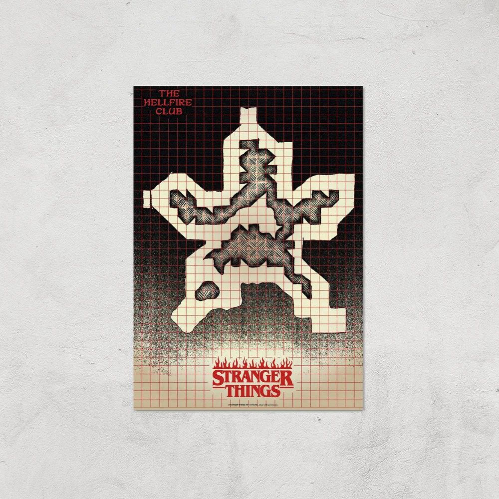 Impression d'art Stranger Things - A4 - Print Only Image 1