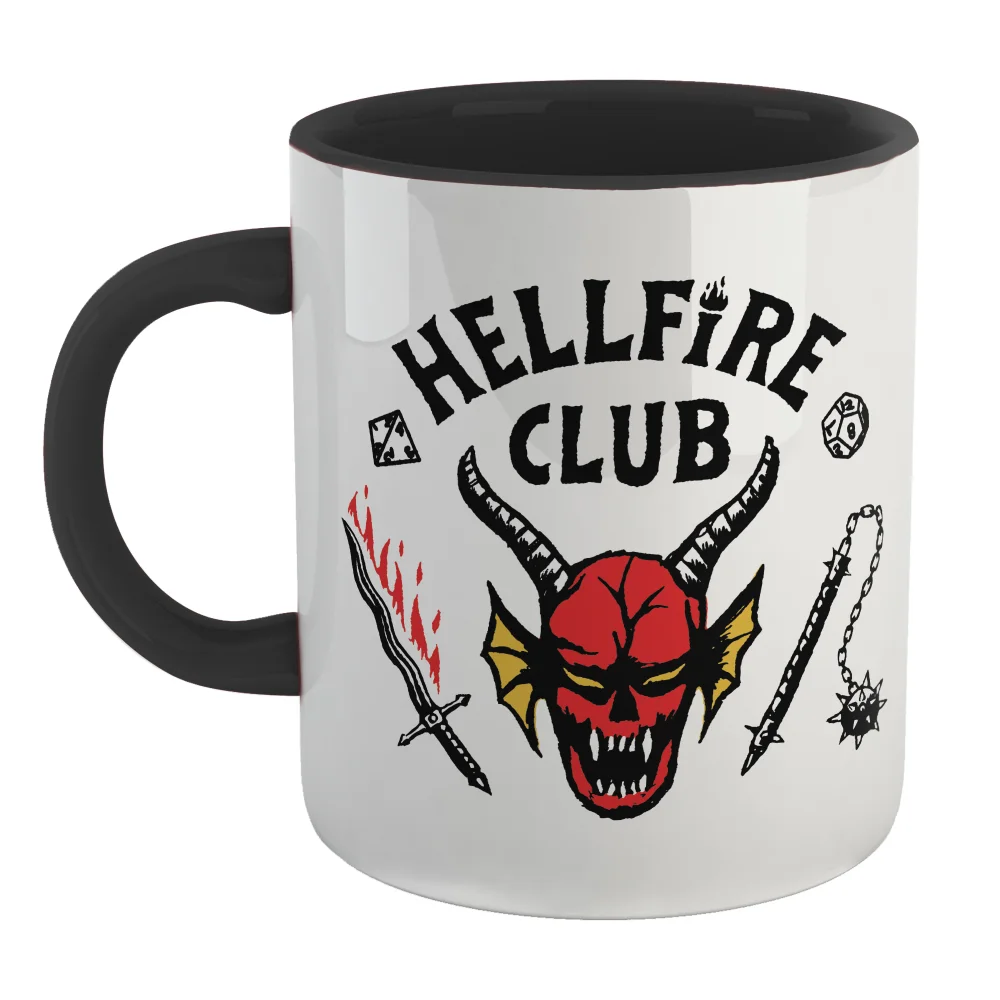 Mug Stranger Things Hellfire Club - Noir Image 1