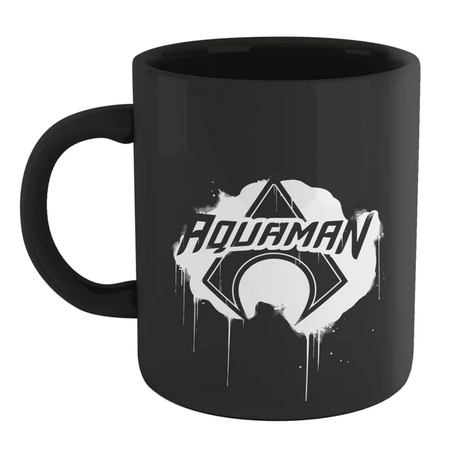 Aquaman Graffiti Mug - Black