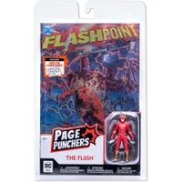 McFarlane DC Direct The Flash 3 Inch Action Figure with Flashpoint Comic Metallic Cover SDCC Variant - undefined undefined