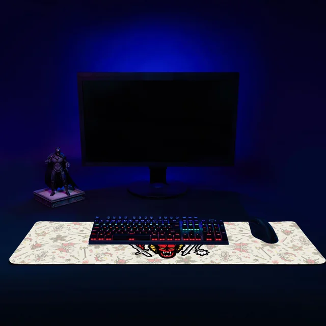 Stranger Things Hellfire Club Icons Tapis de Souris