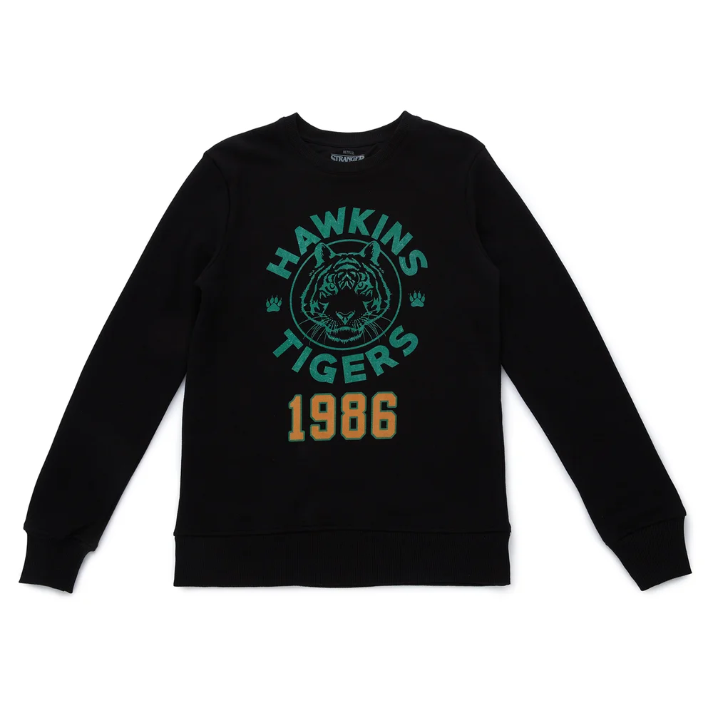 Sweatshirt Stranger Things Hawkins 1986 - Noir - S Image 1