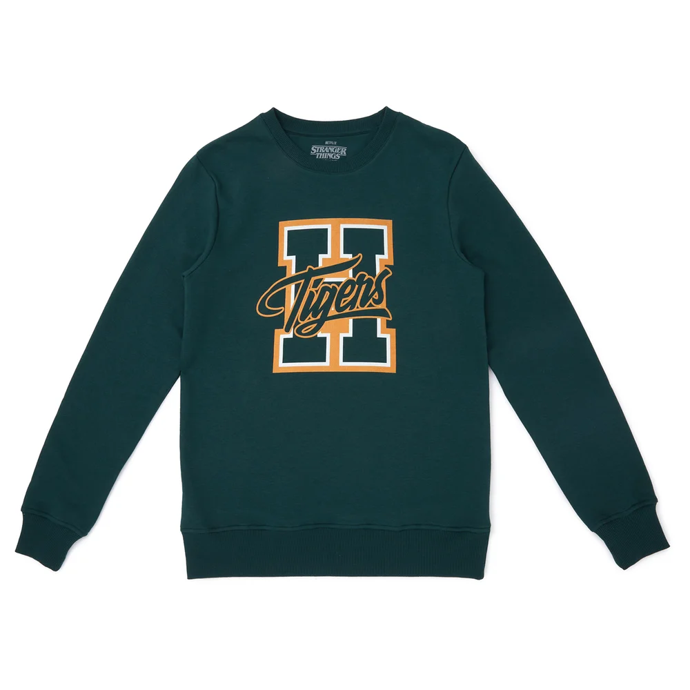 Sweatshirt Stranger Things Tigers - Vert - S Image 1
