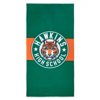 Serviette de plage Stranger Things Lycée Hawkins