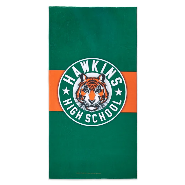 Serviette de plage Stranger Things Lycée Hawkins