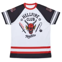 T-shirt Stranger Things Hellfire Club Team Jersey