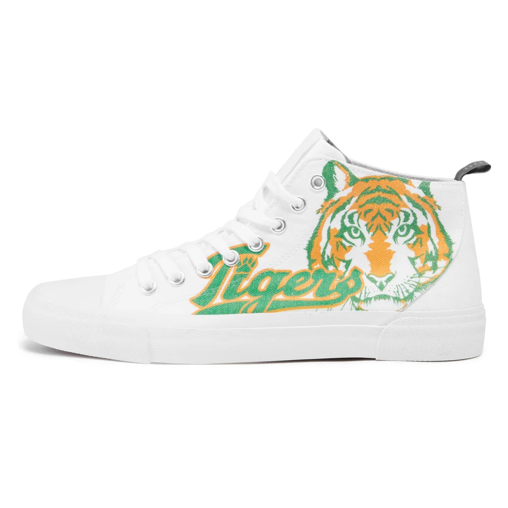 Chaussures Akedo x Stranger Things Hawkins Tigers - Blanc - UK 3 / EU 35.5 / US Men's 3.5 / Women's 5 Image 1