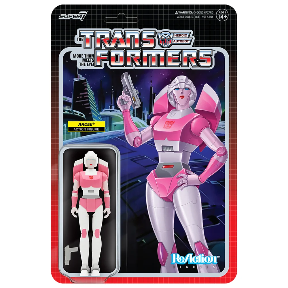 Super7 Transformers Reaction Figure - Arcee Image 1