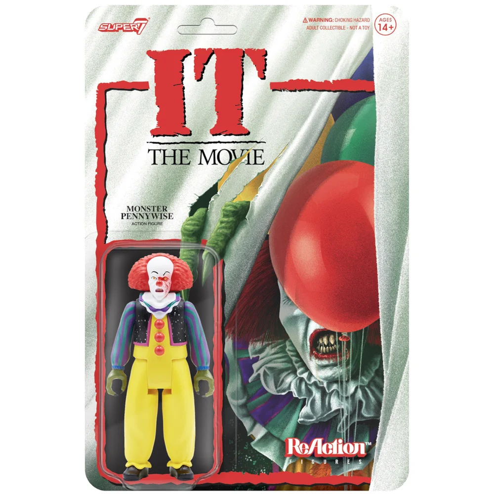 Super7 It Reaction Figure - Pennywise (Monster) Image 1