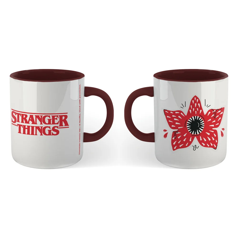 Stranger Things Demogorgon Mug - Burgundy Image 1