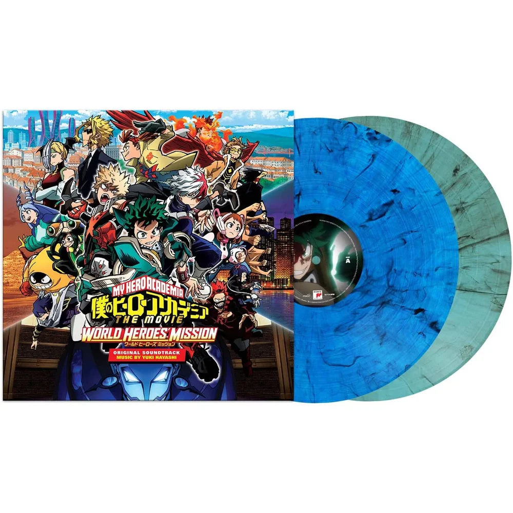 My Hero Academia: World Heroes' Mission 2LP Colour Vinyl Image 1