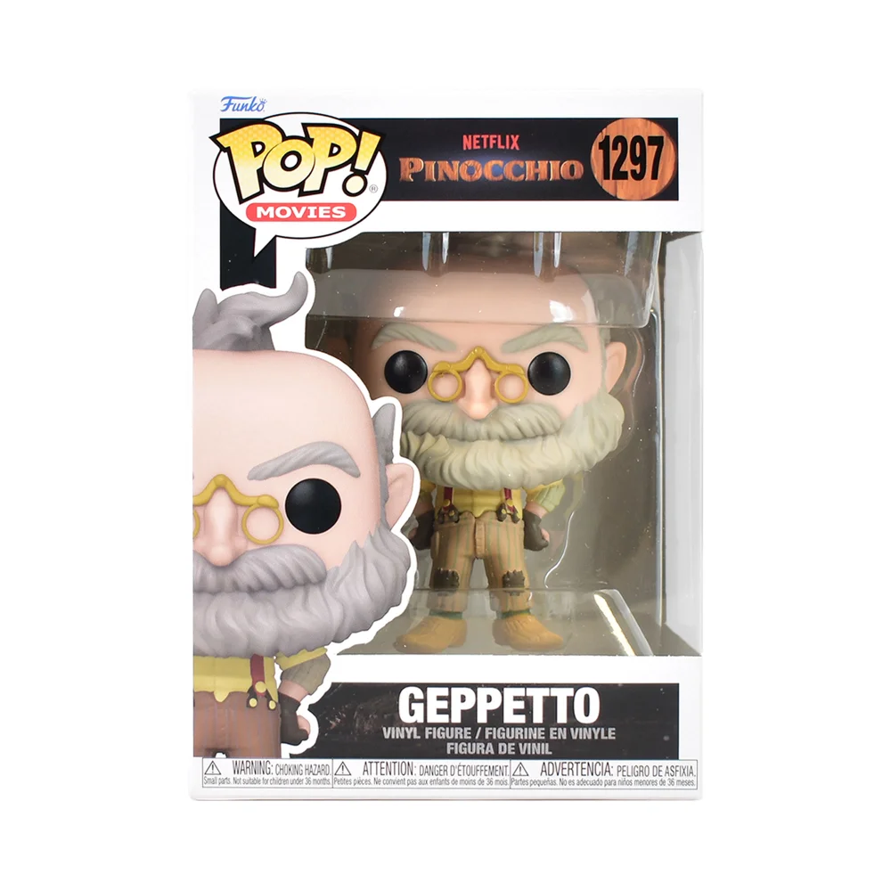 Funko Pop Vinyl Movies Pinocchio Geppetto Image 1