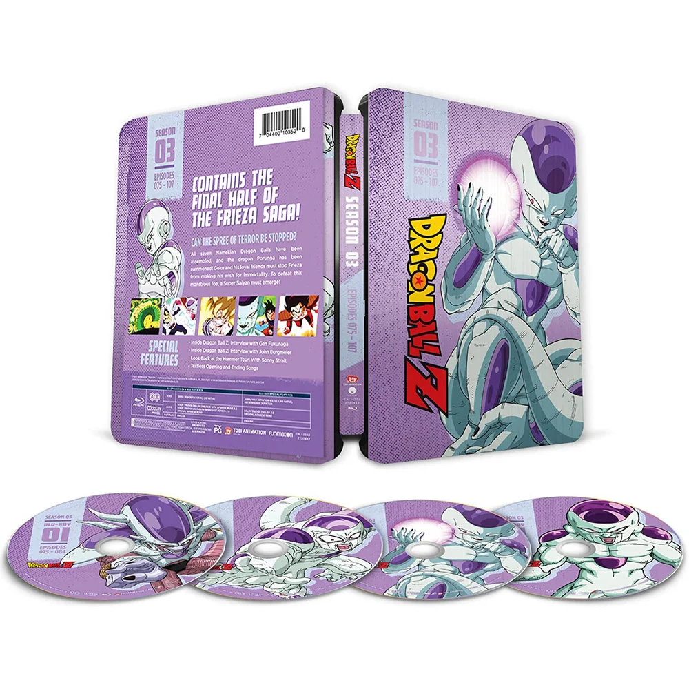 Dragon Ball Z: Season 3: Limited Edition/Steelbook Image 1
