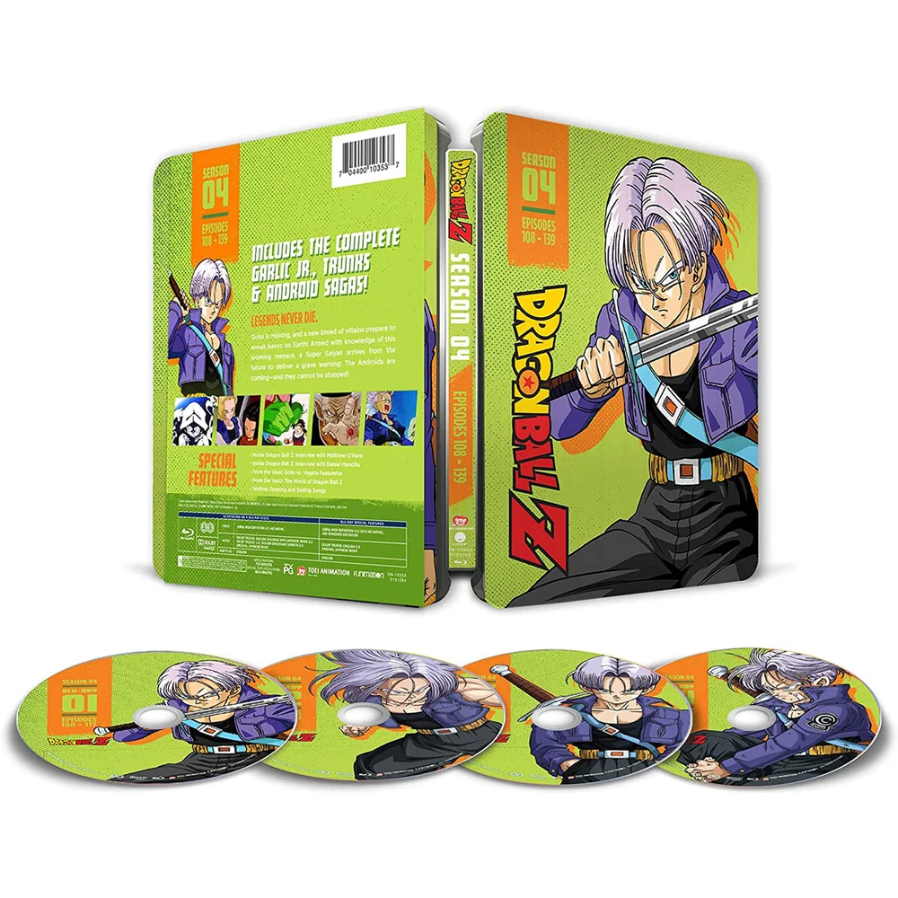 Dragon Ball Z: Season 4 - Limited Edition Steelbook Image 1