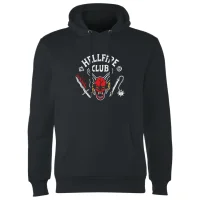 Sweat à capuche Stranger Things Hellfire Club Vintage - Noir - undefined undefined