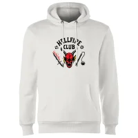 Sweat à capuche Stranger Things Hellfire Club - Blanc - undefined undefined